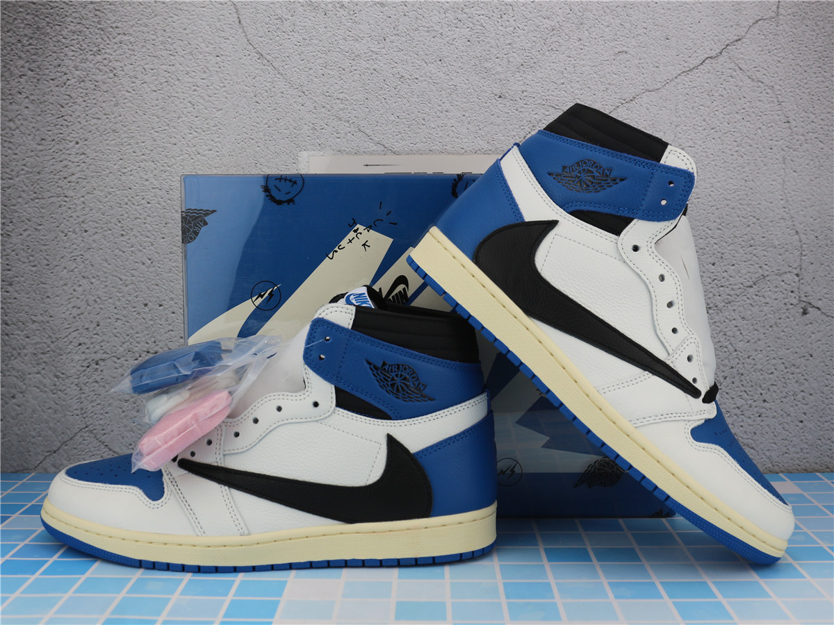 LJR Batch Fragment Design x Travis Scott x Air Jordan 1 Retro High DH3227 105